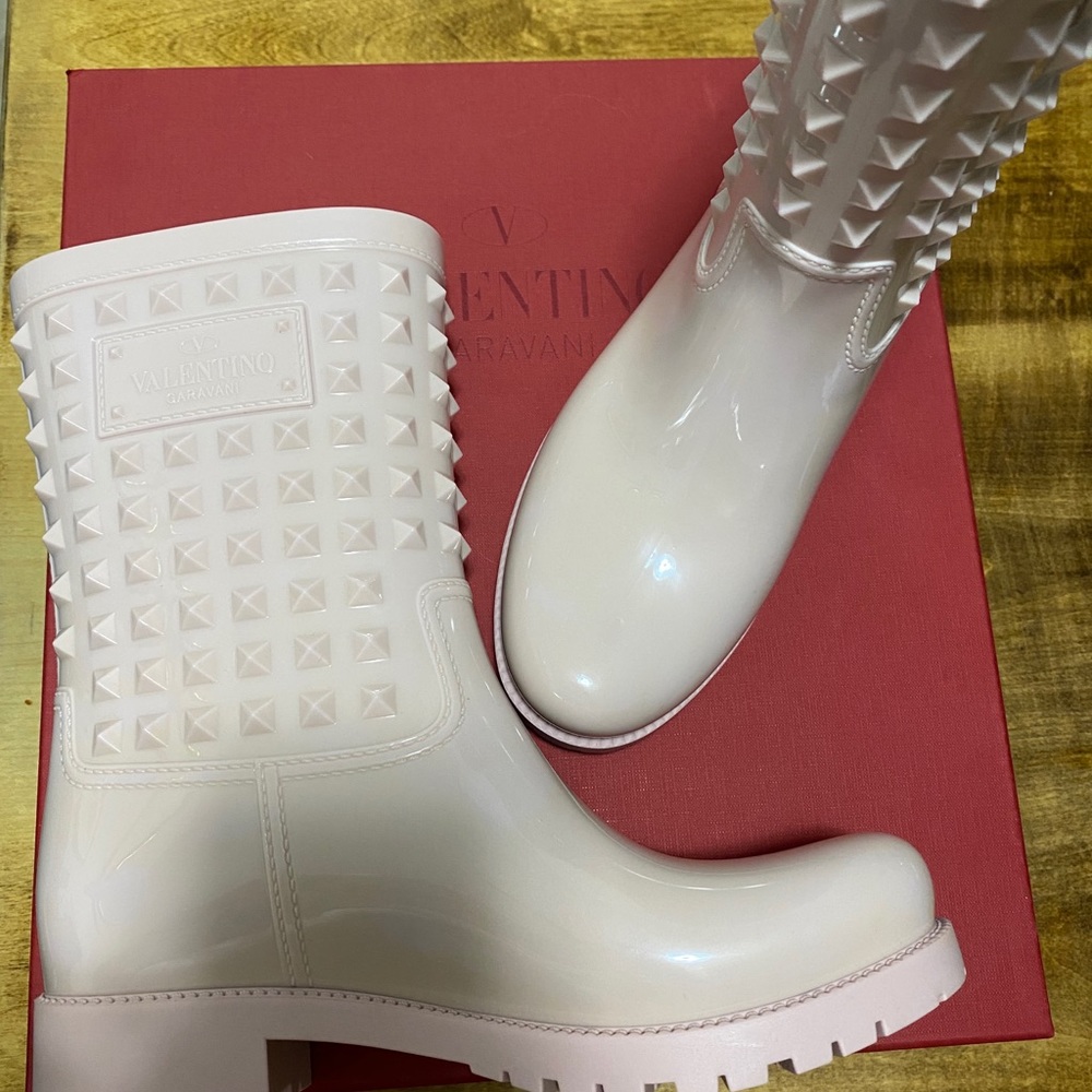 Valentino Rubber Rain Boots